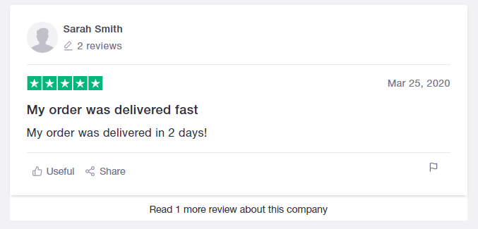 Sample review that illustrates how to find earlier reviews